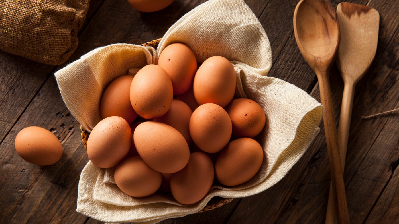 Pasture raised eggs