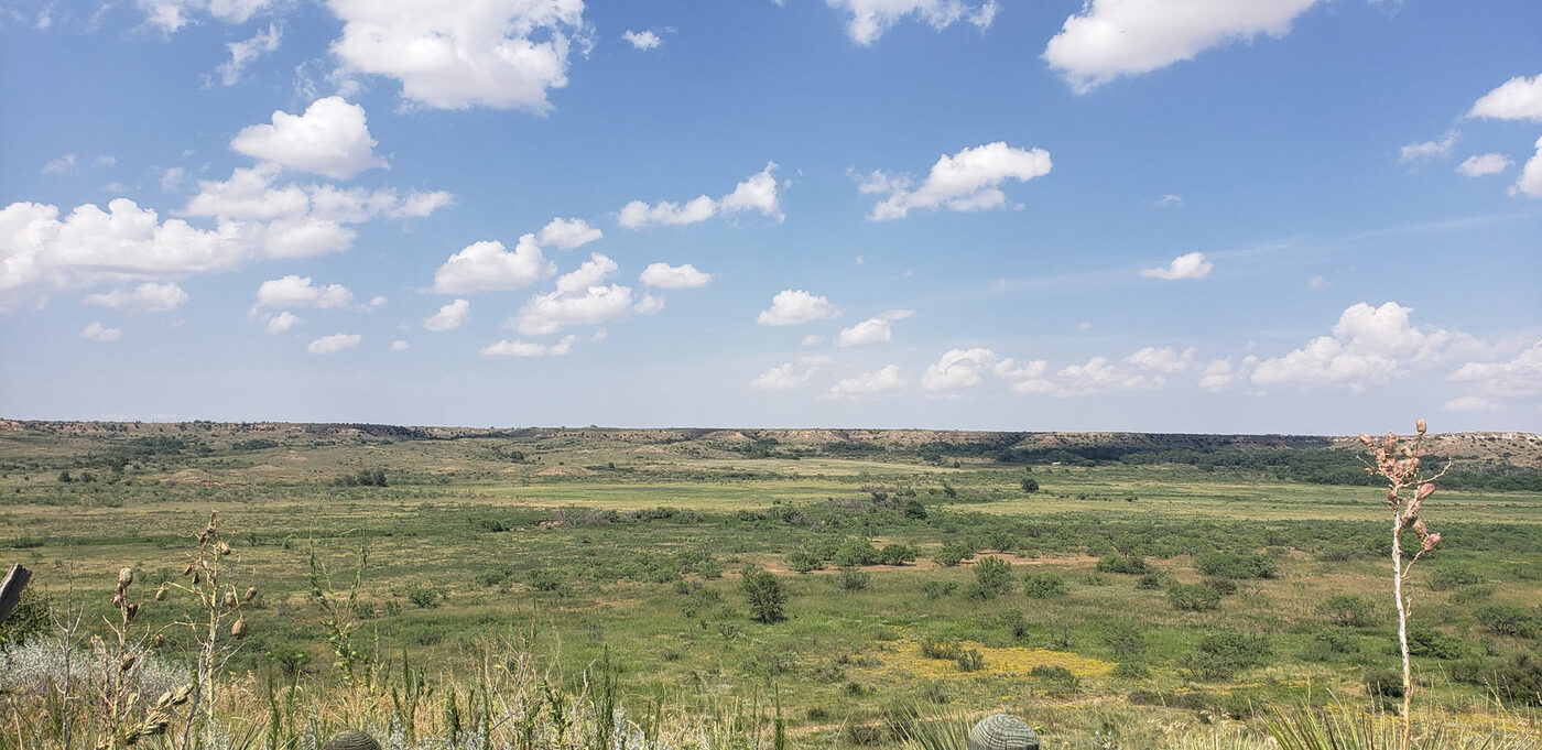 West Texas ranch country